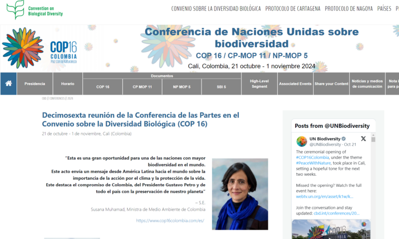 cop-16-sur-la-diversite-biologique-cali-colombie-du-21-octobre-au-01novembre-2024